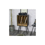 Deluxe Vinyl Record Cabinet