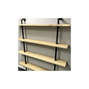 Industrial Pipe Record Shelf