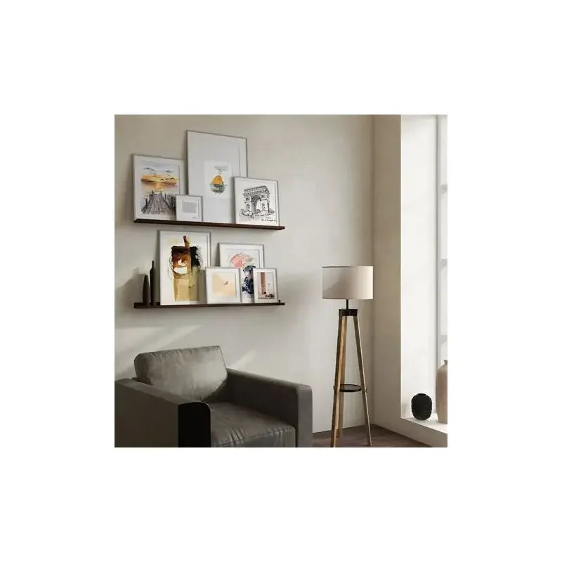 Floating Vinyl Display Ledge