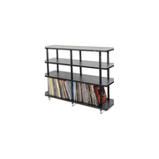 Minimalist Steel Record Rack