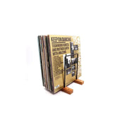 Wooden LP Cradle Display