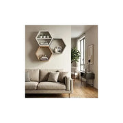 Hexagonal Honeycomb Display Shelf