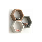 Hexagonal Honeycomb Display Shelf