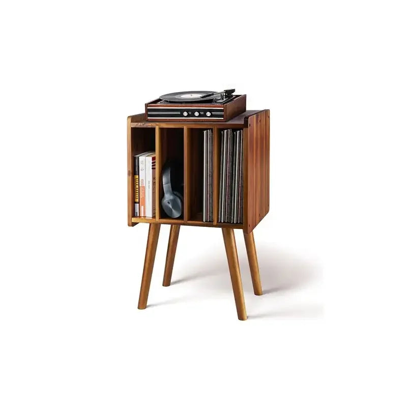 Record Stand with Storage