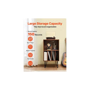 Record Stand with Storage